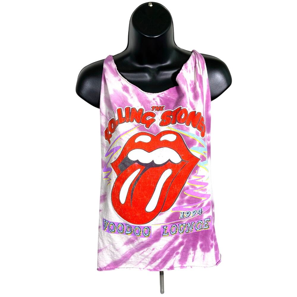Rolling Stones Voodoo Lounge Tie Dye Tank Top